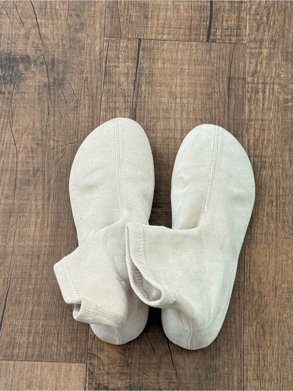 Beige Booties Size 9